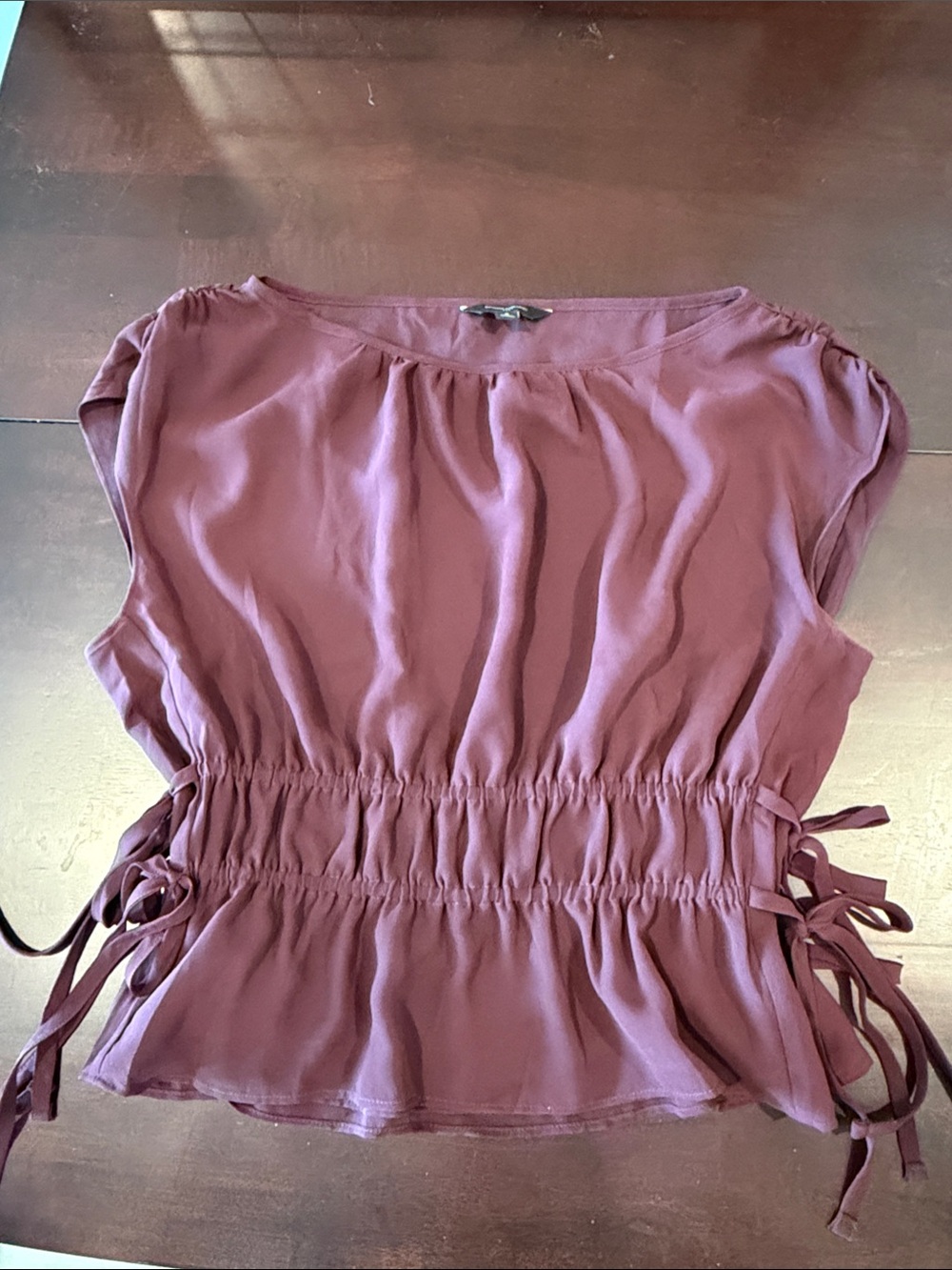 Bananna Republic Tied Waist Blouse